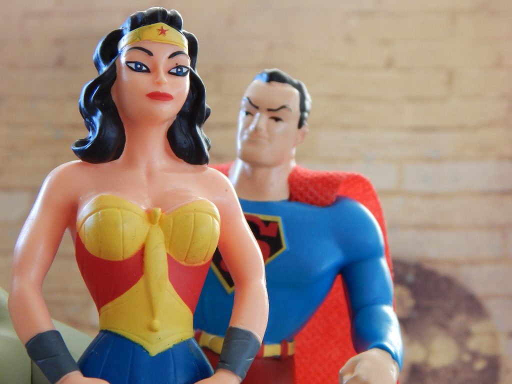 Superman and wonder woman
