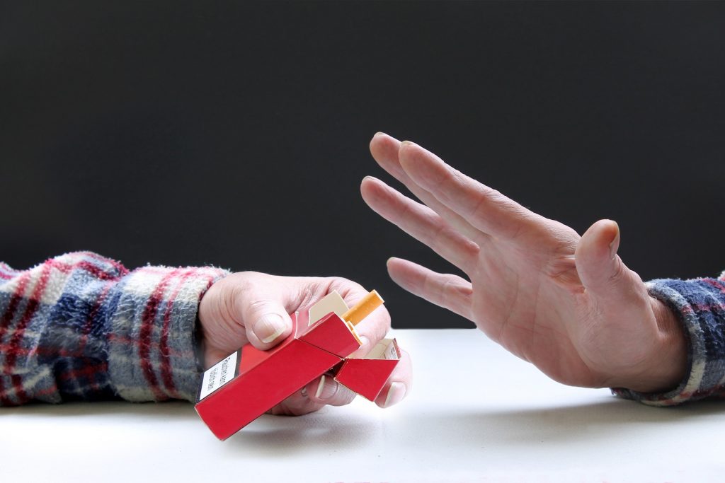 Cutting down smoking